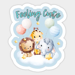 Cute Little Baby Animals #15 Sticker